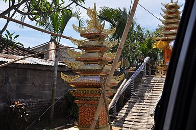 Bali - Vorbereitungen f�r Zeremonie